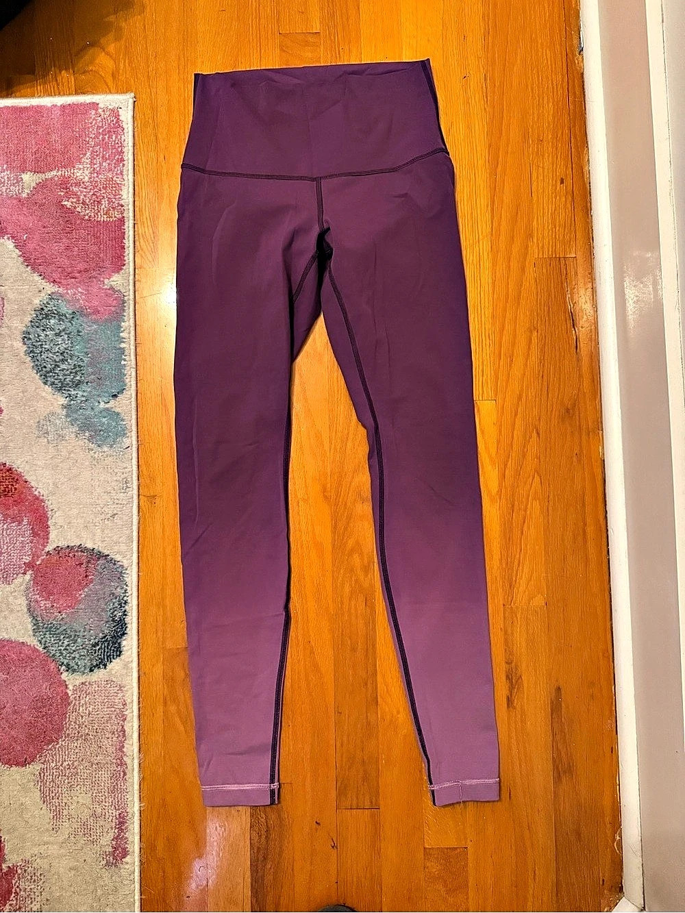 lululemon Wunder Under Hi-Rise Tight (Ombre) Purple Waist 8